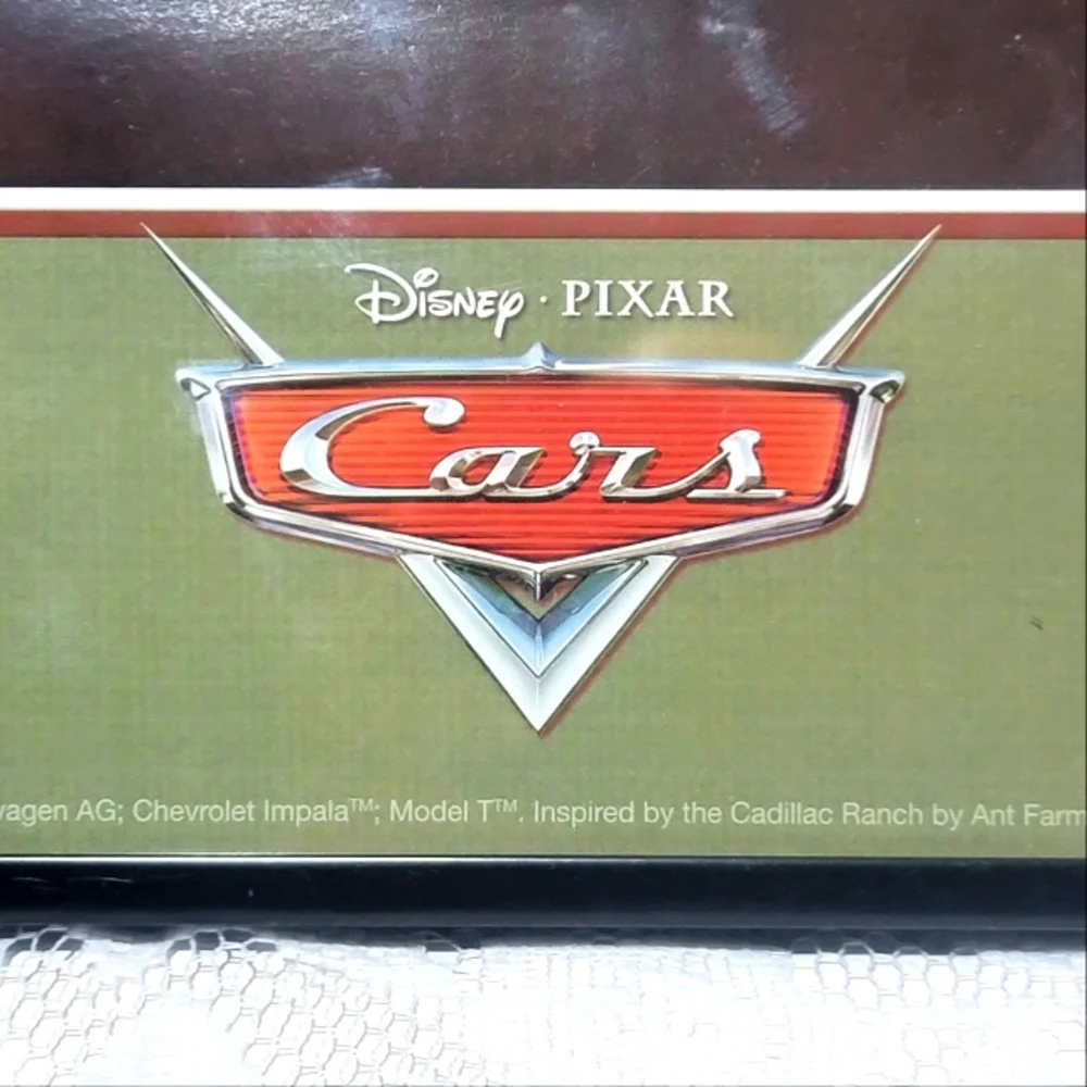 Vintage Disney Pixar Cars Framed Wall Art Movie Poster 14